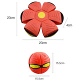 Flying UFO Flat Throw Disc Ball without LED Light, Toy for Kids, Outdoor Garden, Basketball Game