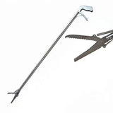 1.2/1.5M Foldable Snake Catcher Tongs Multipurpose Stainless Steel Wide Jaw Reptile Grabber Stick Tool For Catching Snakes