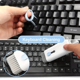 7-in-1 Cleaning Kit for Electronics - Safely Clean Keyboards, Earphones, Headsets, IPads, and Phones - No Liquid Required