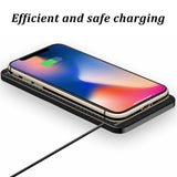 Wireless Charger For Car Silicone Pad Fast Car Wireless Charging Non-slip Wireless Charger Dock Station Pad for iPhone Samsung