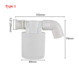 1/2 Inch  Male Thread Straight-Through Water Level Valve Tower Float Ball Valve Tank Valve Flush Toilet Accessories